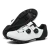 Zapatos de Ciclismo Transfronterizos, Zapatos de Ciclismo Autocerrables para Carretera, Zapatos de Bloqueo para Montaña de Suela Dura para Off-Road, Zapatos de Bloqueo para Bicicleta, Zapatos de Ciclismo para Hombre