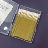 Caixa de Exportação Transfronteiriça Pincel Labial Macio Flocado Haste de Cristal Sólido Pincel Labial Multifuncional Portátil Pincel de Beleza