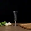 Vaso Desechable de Plástico para Helado Vaso para Cóctel Vaso para Vino Tinto Vaso Alto para Postre Vaso para Champagne Hotel