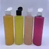 Suministro Directo de Fábrica Botella de Plástico Blanco de Hombro Plano de 120 ml con Tapa Flip-Top Botella Dispensadora de Líquido Botella Vacía Pequeña de Agua Pura