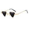 Gafas de Sol Steampunk Originales Jamie 890 Gafas de Sol Triangulares Caladas Estilo Europeo y Americano Gafas de Sol Metálicas Personalizadas