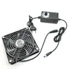 Ventilador pequeno de exaustão sem escovas 12CM 12025 velocidade ajustável silencioso 220V caixa de pet exaustão de sucção de solda resfriamento