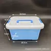 Venta Directa de Fábrica Caja de Almacenamiento de Plástico Transparente Portátil con Tapa Multifuncional Caja de Almacenamiento para Artículos Varios Caja de Almacenamiento para Snacks y Juguetes