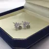 Joyas hechas a mano DIY aretes de perlas, accesorios de aretes de moda, joyería clásica de reina de hielo al por mayor