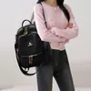Mochila de Comercio Exterior de Gran Venta para Mujeres 2025 Primavera Nueva Moda Versátil de Gran Capacidad Bolsa Casual Mochila de Viaje para Exteriores