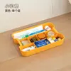 Caja Divisoria para Cajón Caja de Almacenamiento para Infusión Cesta de Almacenamiento con Compartimentos de Escritorio Hospital 6S Gestión Bandeja de Clasificación Caja para Medicamentos Hogar