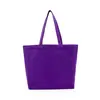Bolsa Transversal Colorida de Lona Bolsa de Compras Ecológica Personalizada Bolsa de Lona com Logotipo Impresso Personalizado Bolsa de Mão de Lona para Embalagem
