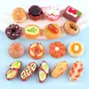 Materiales Pastel Resina Accesorios Comida Casera Juguete Crema Pegamento de Crema Pan Funda para Teléfono Móvil Bolso Casa de Muñecas Miniatura DIY