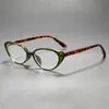 Gafas de sol estilo retro de Hong Kong ojo de gato con parte superior plana estilo ins coreano adelgazantes mismas que las celebridades de internet gafas de sol con protección de luz azul con parte superior plana L28102