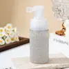 Frasco Borrifador Plástico para Cabeleireiro 110ml com Strass, Novo Modelo Transfronteiriço, Borrifador de Pó Seco para Beleza e Cabeleireiro, Pó com Glitter Dourado e Prateado, Frasco Recarregável para Pó Seco