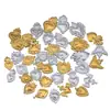 15 Estilos de Acero Inoxidable Moda de Alta Gama Sol Corazón Oro Colgante Pulsera Collar Accesorios Piezas de Joyería DIY