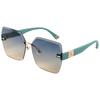 Nuevas gafas de sol de alta calidad, gafas de sol de moda para mujer, protección solar, protección UV, gafas de sol adelgazantes de cara grande para hombres