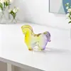 Adorno de Caballo del Zodiaco de Vidrio de Zibo, Decoración para Coche de Caballo Tang, Decoración de Escritorio de Oficina, Regalo para las Fiestas de Año Nuevo