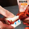 Pelador de Cangrejos, Artefacto para Pelar Camarones, Pelador, Artefacto para Pelar, Pinzas para Pelar, Removedor de Carne de Espalda Abierta, Comer Camarones