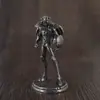 Brinquedo de Estatueta Modelo Guerreiro com Armadura de Cobre Estilo Antigo, Peças de Jogo de Tabuleiro de Cobre Branco, Jogo de Batalha Militar, Presente de Aniversário para Homens, Atacado