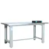 Mesa de Reparación con Prensa de Banco Mesa de Montaje Madera Maciza Banco de Trabajo Mesa de Operaciones Madera de Haya Mesa Experimental