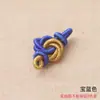Hilo Dorado Nudo de Mandala Accesorios Hechos a Mano Pulsera Trenzada DIY Colgante de Mano Joyería Cuerda Decorativa Nudo Bobina Venta al por Mayor