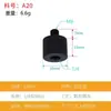 Estabilizador de Acero Inoxidable Accesorios para Jaula de Conejos Soporte en L de Doble Cabeza Tornillo para Cámara de Trípode de 1/4 a 1/4 a 3/8