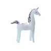 Artesanato em Vidro de Zibo, Patrimônio Cultural Imaterial, Cavalo de Balanço para Decoração de Mesa, Decoração de Casa "Riqueza Instantânea", Presente para Promoção