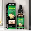 Sol Lora Solución para el Cuidado de Uñas de Jengibre Cuidado de la Superficie Lisa de las Uñas Reparación de Uñas Solución Hidratante para Uñas de Manos y Pies