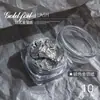 Papel de lámina dorada para decoración de uñas, joyería para uñas, nuevo 2025, ultra delgado, brillante, lámina de oro para uñas, fragmentos de lámina plateada, decoraciones, venta al por mayor