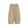 Pantalones Casuales de Diseño por Capas Estilo Ropa de Trabajo para Niños Wulibu Moda Infantil Elegante y con Estilo Primavera y Otoño 2026