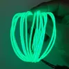 Fita de Luz Neon Flexível Luminosa Ultra Fina de Luz Fria Artesanal DIY Placa de Luz Decorativa Fita de Luz de Ambiente