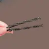 Pinza Elegante Negra de Gama Alta para Flequillo y Clips Laterales con Pedrería para Mujeres