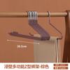 Hengman perchero de plástico antideslizante para pantalones de ganso forma de Z 2 palabras colgador de pantalones perchero de pantalones pinza para pantalones perchero sin costuras fabricantes venta al por mayor