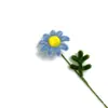 Flor de Felpa Giratoria de Venta Caliente Transfronteriza, Flor Artificial Manzanilla, Flor Artificial Hecha a Mano, Recuerdo para Fotografía, Regalo de Vacaciones