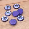 Parche de soporte inferior para accesorios de joyería DIY de 10-20 mm resina Ojo de Diablo Azul belleza para teléfono móvil