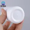 Al por mayor Nueva Llegada Botella de Plástico Blanca Boca Ancha 150cc Botella para Pastillas Sellada Dispensadora Botella de Cápsula de Plástico
