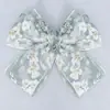 Cintas Pequeñas Transparentes Florales Accesorios para el Cabello Cinta DIY Regalo Bolsa de Flores Flor Decorativa para Zapatos Lazo Cinta Estampada