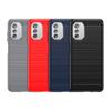 Funda para Teléfono Móvil Adecuada para Nokia G60 Funda para Teléfono Móvil Nokia G60 Fibra de Carbono Cepillada Anticaídas y Antideslizante Cubierta Protectora