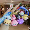 Celebridad de Internet Douyin Sanrio Melody Llavero de Dibujos Animados Lindo Kuromi Pequeño Regalo Venta al por Mayor Colgante de Máquina Expendedora