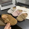 Pantuflas Cerradas de Medio Pie Estilo Dulce para Niñas, Nuevo Diseño Exterior de Primavera 2026, Pantuflas Versátiles Estilo Birkenstock