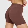 Novos shorts esportivos de yoga, leggings de cintura alta que levantam o bumbum, roupas de yoga, calças de ciclismo, roupas de ginástica, shorts de treino para corrida