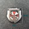 Guarda-chuva padrão guarda-chuva metal tridimensional liga de alumínio adesivos personalizados para carro venda quente transfronteiriça em estoque atacado