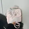 Mochila Casual Estilo Coreano Ins Tendência e Estilosa Nova Moda 2026 Mochila de Viagem de Nicho Bolsa Feminina de Ombro Único Fashion