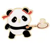 Broche Emblema Desenho Animado Série Panda