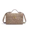 Bolsas Tejidas para Lonchera, Bolsas de Maquillaje para Mujer, Bolsos Cruzados Portátiles tipo Caja, Exclusivo Mayorista Transfronterizo Otoño e Invierno 2025