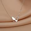 Collar de Mariposa para Mujer Lujo Ligero Diseño Nicho Sentido chocker Collar Delicada Cadena para Clavícula de Mujer Estilo Frío Venta al por Mayor