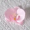Cabezas de flores artificiales de orquídea mariposa, materiales para flores de pared, materiales para pasadores y accesorios para el cabello hechos a mano para DIY, piezas de flores y accesorios de pétalos para decoración de bodas