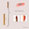 Pluma Japonesa para Uñas Pincel para Uñas Varilla de Madera Pluma de Dibujo a Color Pluma para Dibujo de Líneas Forma de Abanico Degradado Viñeta Francesa Herramienta Pincel para Fototerapia