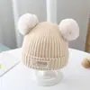 Gorros para Bebé Otoño e Invierno Gorros para Bebé Recién Nacido para Hombres y Mujeres Gorros de Lana para Bebé Gorros Tejidos para Recién Nacidos Estilo Japonés y Coreano