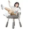 Silla de Aprendizaje Estable Respaldo de Hoja Silla de Escritura Fabricante Fuente Estudiantes de Primaria y Secundaria Niños Silla de Aprendizaje para Escribir