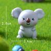 Desenho Animado Transfronteiriço Fofo Coala Micro Paisagem Jardinagem Envasado Pequenos Enfeites Fofo Mini Coala Gadgets DIY
