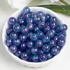 Dingyi 8mm Glitter Fino Circo Lua Fria Resina Galvanizada Contas com Furo Contas Soltas DIY Corrente de Celular Acessórios de Joias