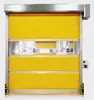 Puerta de Persianas Enrollables de PVC Puerta con Sensor Automático Taller Libre de Polvo Fábrica Puerta de Persianas Enrollables Elevación Eléctrica Puerta Apilable