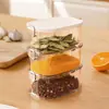 Caja de almacenamiento de especias cocina condimento caja de condimentos para el hogar de grado alimenticio juego con compartimentos, frascos de sal y glutamato monosódico, frascos para condimentos